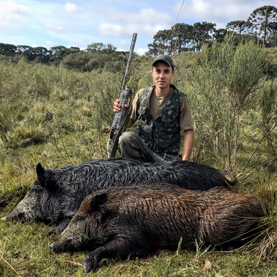 Registro de uma atividade de caça