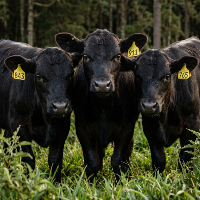 Gado criado na Serra Catarinense